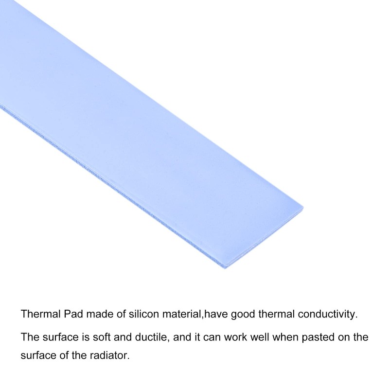 sourcing map 2 Pack M.2 Thermal Pad 70x22x1mm for Pc