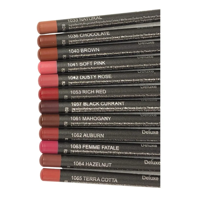 Set De 12 Surtido Delineador Italia Ultrafine Lápiz Italia Marrón