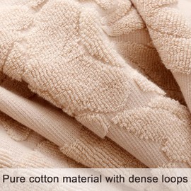 SINGID Solid Color Blanket, Ultra Soft Comfy Cotton Carved Towel Blanket Keep Warm Durable Terry Blanket for All Seasons Traveling or Camping Bedroom Decor (Blue,180x200cm/71x79inch)