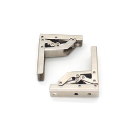 KAFENDA Pack of 2 90 Degree Cabinet Door Hinges, Folding Hinges for Desktop, 180 Degree Piano Hinges (2 Pieces)