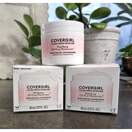 COVERGIRL 10 Jars Covergirl Mattifying Oil-Free Moisturizer 24 hr Hydration 2 oz.ea Lot