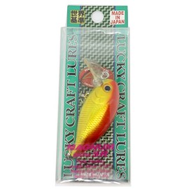 Lucky Craft Crankbait Magnum Crapie SR 1.7 inches (44 mm), 0.2 oz (6.2 g), Orange Gold Lure
