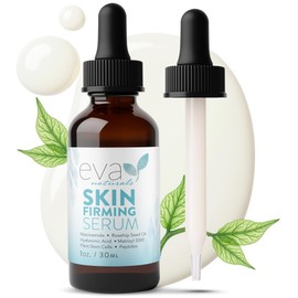 Eva Naturals Skin Firming Serum (1oz) - Day or Night Serum Instantly Firms Loose Skin and Refines Wrinkles - With Plant-Derived Amino Acids,...       