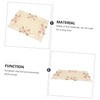 Cabilock 1 Set 2pcs Placemat Rose Gold Table Cloth Tablecloths