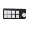 Mini 8 Key Keypad with Knob Hot Swappable Blue Switch