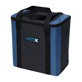 DAM Steelpower Blue Pilk Container, Large Pirk Bag with 24 Compartments and a Height of 25 cm, Size 25 x 17 x 27 cm, 1.2 kg, blue/black