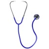 Veridian 05-12303 Prism Series Aluminum Single Head Nurse Stethoscope, Royal Blue