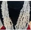 Quartz chip beads 36 inch strand
