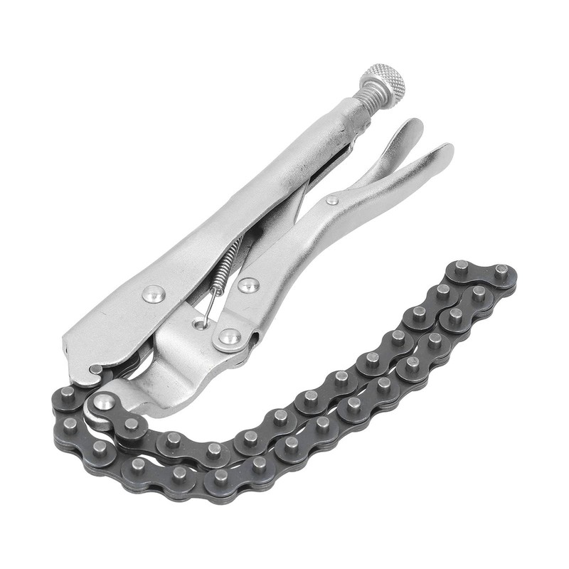 Locking Chain Clamp Pliers Adjustable Chain Wrench Chain Vise Clamping