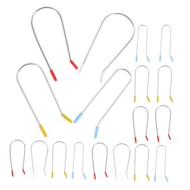 VICASKY 32pcs Electric Curlers Replacement Hot Roller Clips Shaped Hair Roller Securing Versatile Hair Styling Accessories for Home and Salon Use