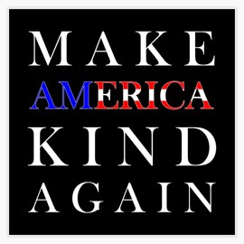 Make America Kind Again Sticker Bumper Sticker Vinyl Decal 5"