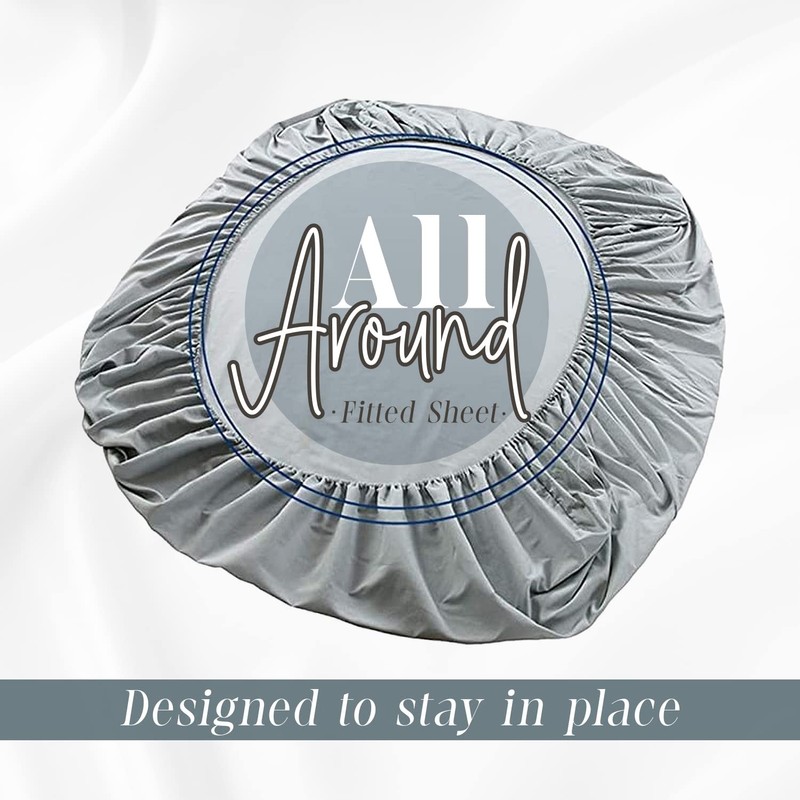 Luxurious & Softest 1500 Thread Count Egyptian Quality Microfiber 1-Piece