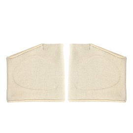 JSHshield Ball of Foot Pads Foot Cushions Prevent Pain Forefoot Blisters Metatarsal pads Forefoot Burning Plantar Fasciitis Morton’s Neuroma Stretchable Silicone Pad 1Pair Yellow XL