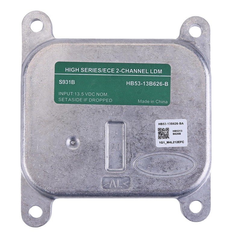 Slakerbe 2PCS LED Headlight Module Control Unit, FB53-13B626-B FB53-13B626-BB FB5Z-13C788-B