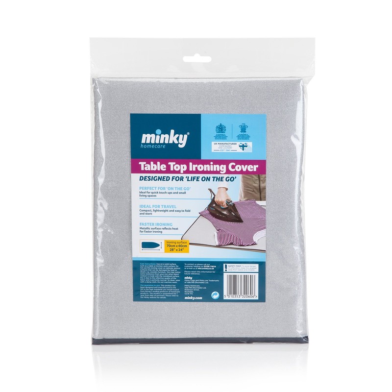 Minky Table Top Ironing Pad