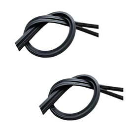 Naisfei 4 Pcs 26'' Windscreen Wipers, Wiper Blade Refills Windscreen Wiper Rubber Strips Universal Car Frameless Replacement Windshield Front Rear Wiper Blades Refills Parts