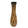 AeraVida Beautifully Hand Carved Etched Dark Brown Mango Tree Wood
