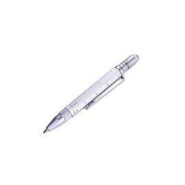 Troika Stationery and Office Supply, teuroika Multitul Mini Ballpoint Pen Silver PIP25/SI Refillsim2 Packpoham for school, and desk organization, writing planning or