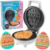 Mini Easter Egg Waffle Maker- Make Double Sided Waffles or