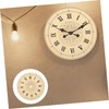 Tofficu 3pcs DIY Clock Dial Replacement for Wall Clock Sturdy