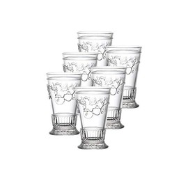 La Rochere Set Of 6, 12-ounce Versailles Double Old Fashioned Glasses