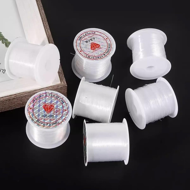 5 PCS Transparent Crystal Fishing Line for Aquarium Grass Tank,