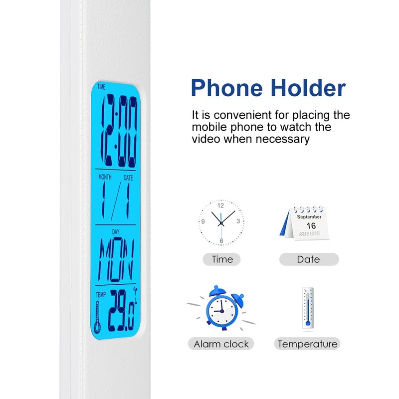 LED Desk Lamp, Desk Lamp with Wireless Charger, Dimmable Table