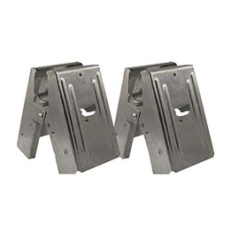 2-Piece Heavy Duty Sawhorse Brackets with 400Lb / 180Kg Capacity (One Pair), TARP-TL-02