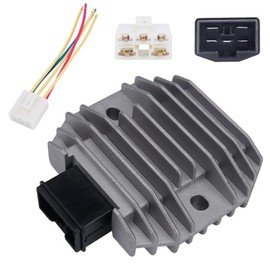 Replace RRV-A033 YINNCKE Voltage Regulator Rectifier Fits for Yamaha YZF R6 R1 FZ6 FZ6N FZ6S FZ6R FZR600 YZF600 WR250R Grizzly 350 350 660 600 Rhino 450 660 Raptor 700 Kodiak 400 450 V-Star XVS400