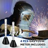 Saysurey 4 Pcs Gas Flow Meter Tester Argon Flow Meter