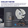 Refrigerator Condenser Fan Fits for LG, Replaces EAU63103302, EAU63103301, AP6235485,