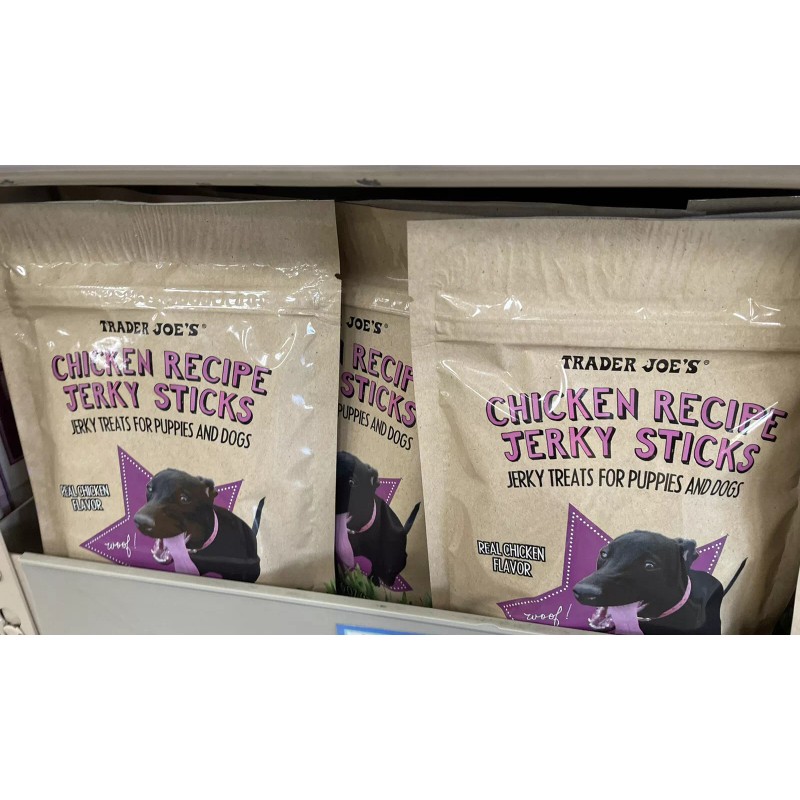 Trader Joe's 10 Packs Trader Joe's Chicken Recipe Jerky Sticks