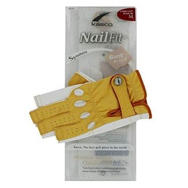 Kasco Women Nail Fit Right Hand Golf Glove - Peach, Large
