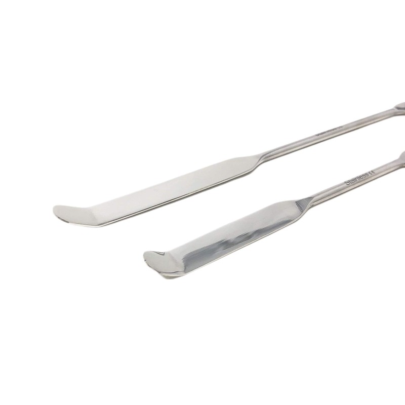 Scientific Labwares Stainless Steel Double Ended Micro Lab Spatula Sampler,