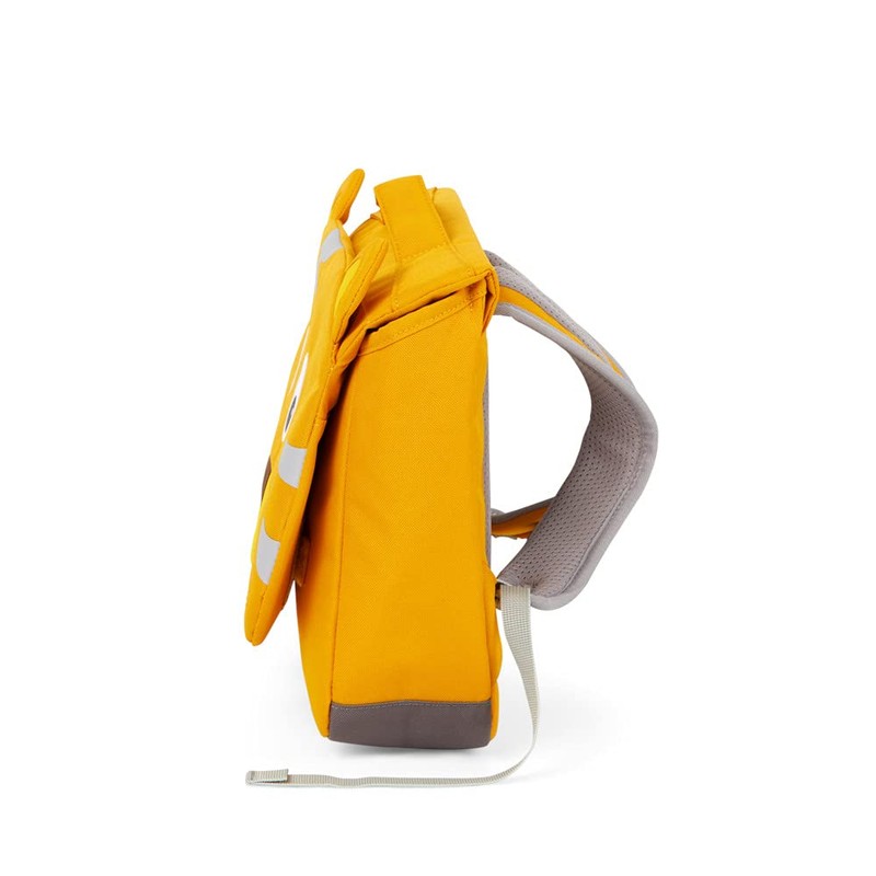 Affenzahn Preschool Bag Music Bag Shoulder Bag Backpack, yellow, Modern