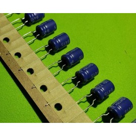 Surge Components 12 PCs Surge CAPACITOR AL 220UF 220MF 16V CAP (REPLACING FOR 10V 6.3V ) ORIGINAL