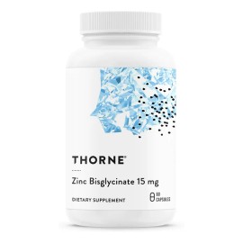 Thorne Suplemento Bisglicinato de Zinc 15 Mg por cápsula 60 unidades para 2 mes