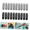 Kisangel 20pcs Heat-Resistant Pot Handle Covers Rubber Sleeves for Frying