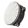 6 Inch Tambourines Double Row Melodious Polished Reflective Drum Hand
