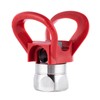 AEROPRO Tools Airless Spray Gun Tip Guard Red Replacement for