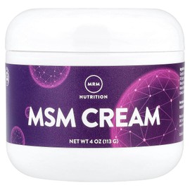 MRM MSM Cream with Vitamin A & D for Hands & Feet - 4 Oz | Topical MSM Moisturizer Balm for Skin Health and Joint Comfort, Scar Support & Comfort