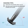 Gearhub Double Edge Safety Razor Reusable Stainless Metal Wet Shaving