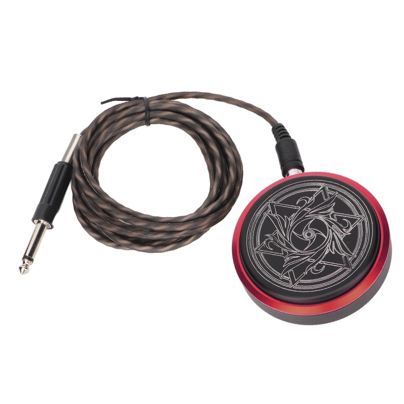 Tattoo Foot Pedal Round Shaped Prevent Slipping Stable Transmission Foot