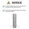 SoloWilder 2.4 inch Stovepipe Spark Arrestor Screen Chimney Tube Filter