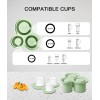 Unbranded Silicone Ice Cube Tray with Lid, Ice Mold for
