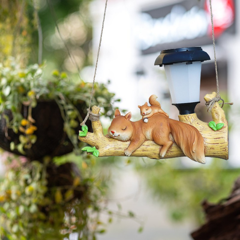 Solar Hanging Lanterns Cute Solar Garden Light Outdoor Solar Powered