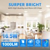 ECOELER 10 Pack 6inch 3CCT LED Disk Light, 3000K/4000K/5000K Selectable