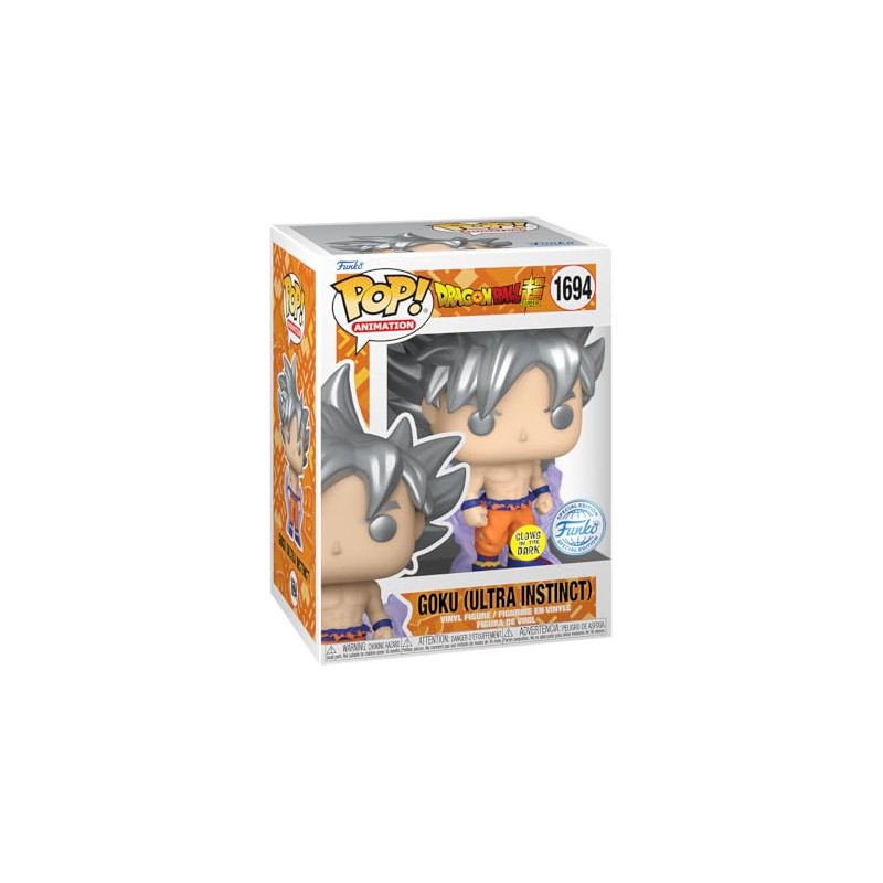 Funko Pop Goku (Ultra Instinct) Glows in The Dark Special