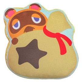 SAN-EI DZ22 Animal Crossing Cushion, Tanukuchi, Miscellaneous Goods, Height 11.6 inches (29.5 cm)