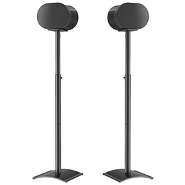 Mounting Dream Speaker Stands for Sonos Era 300, Height Adjustable Up to 42.4'', Set of 2 Surround Sound Speaker Stand with Cable Management for Sonos Era 300 Wireless Speaker,13.2 LBS Loading MD5416